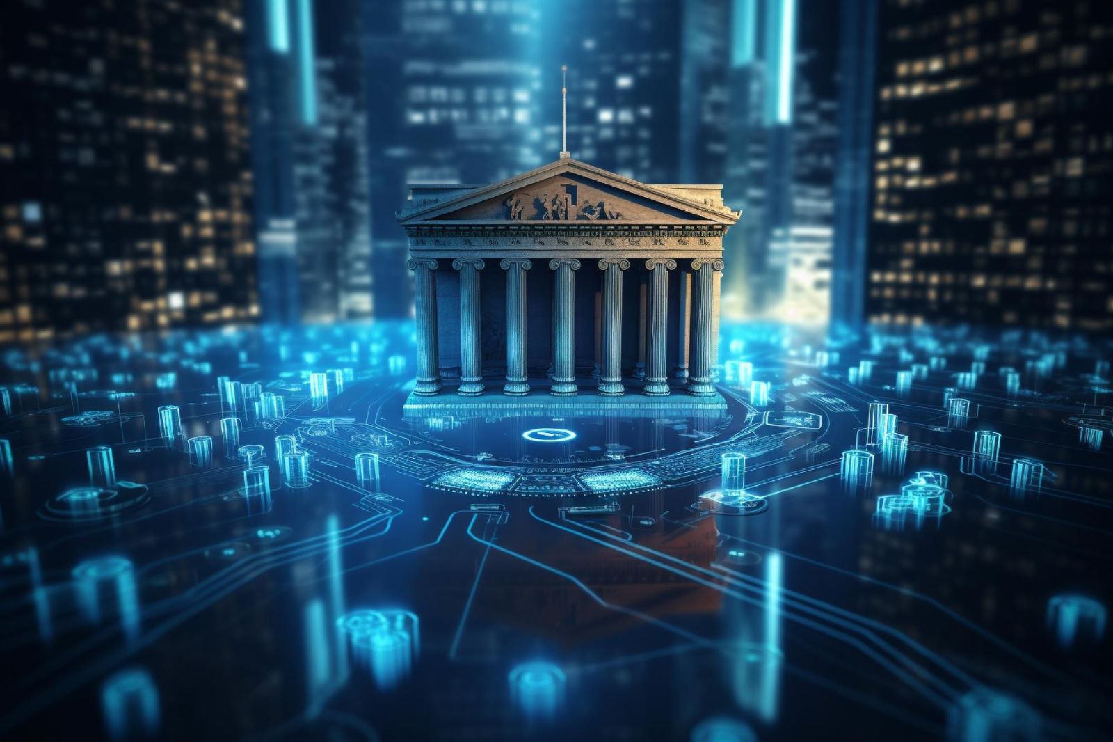 Background image representing the Industries of Banking HeroBanner