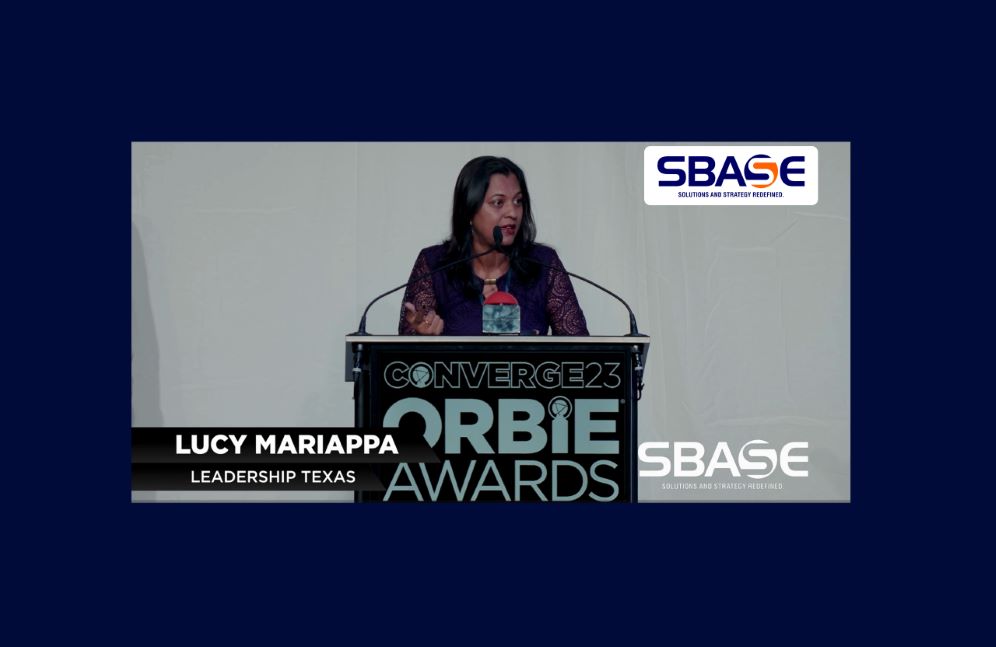 Lucy Mariappa Highlights SBase Technologies’ Impact as a Valued Vendor Partner for Orbie Awards Texas